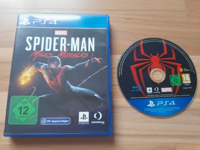Spider-Man Miles Morales Sony Marvel´s PlayStation 4 Ps4 Game Videospiel Gaming