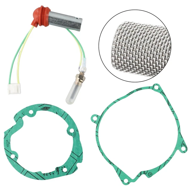 Car Air Diesel Gasket &Ceramic Glow Plug For Chinese Air Diesel Heater 3-8kw NEW