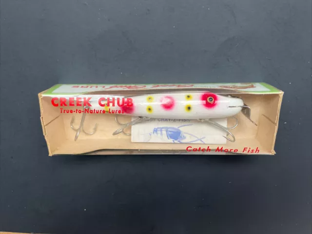 Vintage Creek Chub 700 SB Saltwater Pikie Wood Body Fishing Lure - RARE Color! Vintage Creek Chub 700 SB Saltwater Pikie Wood Body Fishing Lure - RARE Color!