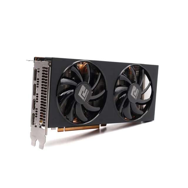 POWERCOLOR RADEON RX 5600 XT V2, 6GB GDDR6, HDMI, 3x DP Grafikkarte EUR ...