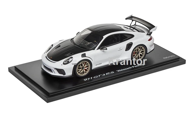 Porsche 911 GT3 RS Type 992 2022 Pack Weissach Argent GT Métalisé 1/18 Spark WAP0211540P003