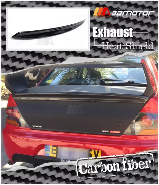 Carbon Fibre Rear Trunk Spoiler fit for MITSUBISHI Evolution EVO 8 & 9 OEM Wing