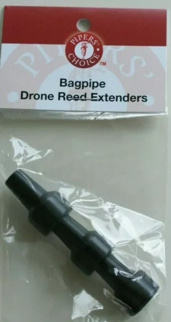 Drone reed extenders 3pk for Bagpipes by Pipers Choice Pipes