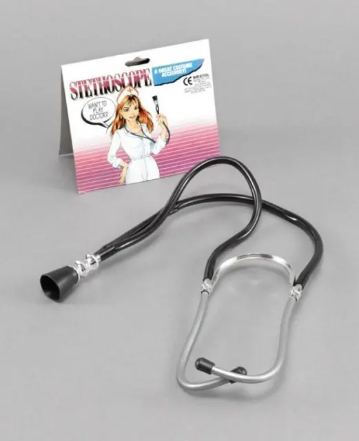 Black stethoscope Doctors and nurses fancy dress x 191 items - Job lot