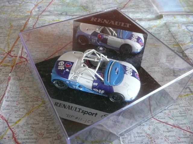 Renault Spider Mappemonde Michelin - Norev Ixo 1/43 - Bleu - En Boîte