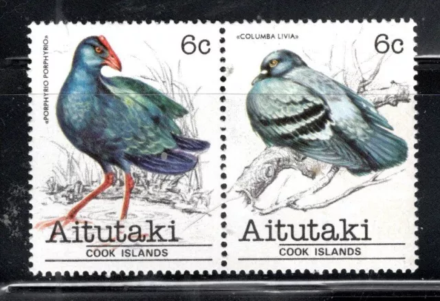 Aitutaki  Cook Islands Stamps Mint Hinged  Lot 1987Bm