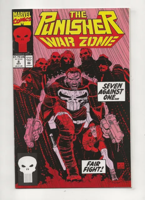 The Punisher: War Zone #8 (1992) High Grade NM- 9.2