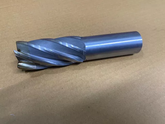 HSS Parallel Shank End Mill -Cutter Dia 37MM -Shank 32MM -OAL160MM-Cut Edge 70MM