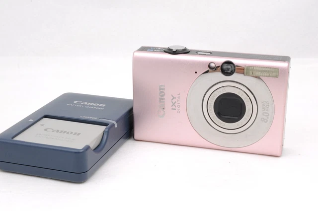 NEAR MINT] CANON IXY Digital 20 IS Pink PowerShot SD1100 IS
