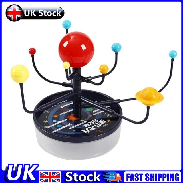 SOLAR SYSTEM EIGHT Planets Model Educational Toy DIY Science Experiment ...