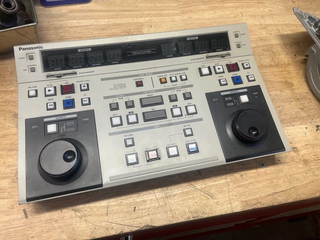 PANASONIC AG-A750 VIDEO Mixer Editing Controller Vintage - Rare