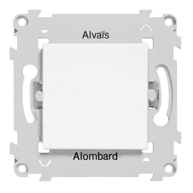 Prise Double Enceinte Schneider ALVAIS ALB81089 - Blanche - Neuf