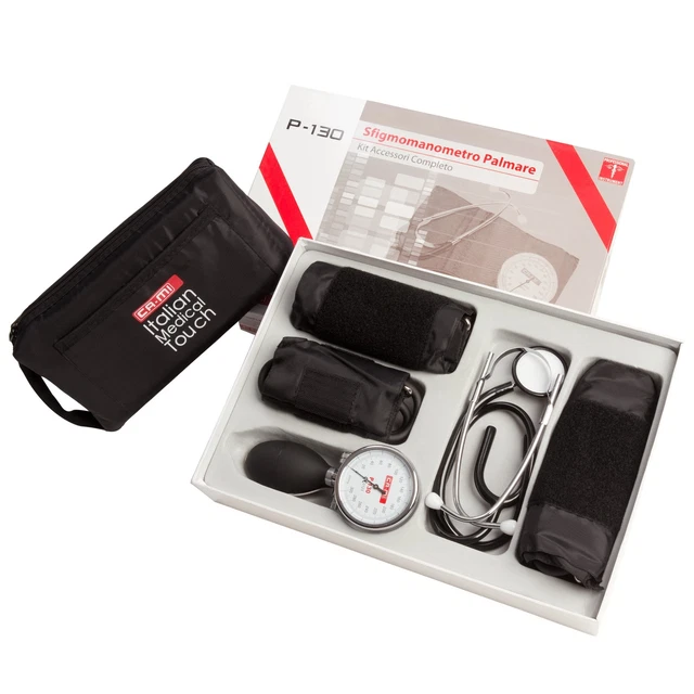 PALM Sphygmomanometer P130 manuelles Blutdruckmessgerät und Stethoskop