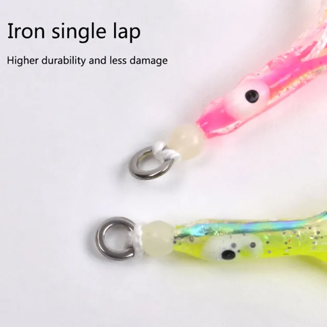 SQUID HOOKS SEA Fishing Tackle Fluorescent Durable Squid Jig Lures Luminous  $12.80 - PicClick AU