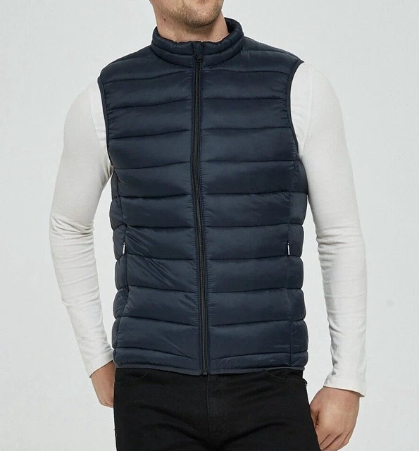 Giubbotto uomo piumino invernale giubotto giubbino giacca blu da S M L XL XXL