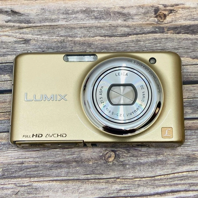PANASONIC LUMIX DMC FX77 Compact Digital Camera Leica Lens Full HD