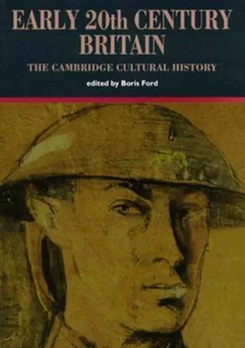 The Cambridge Cultural History of Britain: Volume 8, Early Twentieth-Century...