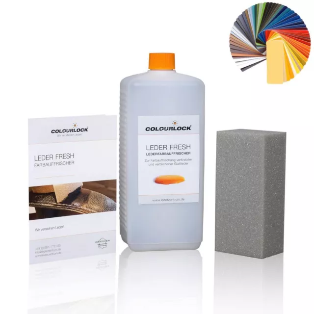 COLOURLOCK® Leder Fresh Tönung 1000 ml BMW silbergrau hell