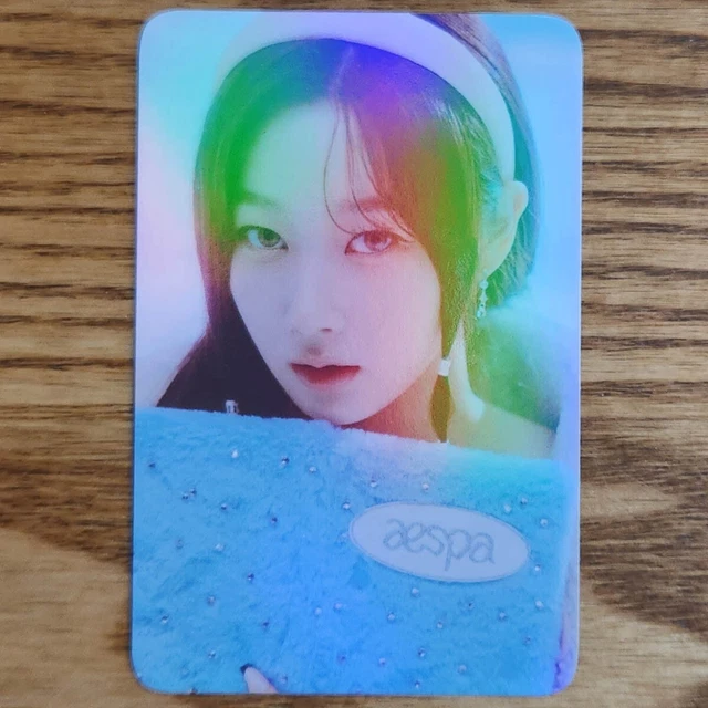GISELLE OFFICIAL KTOWN4U POB Photocard Aespa 2023 Season's Greeting