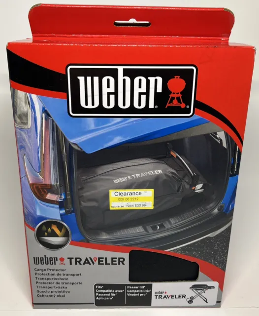 Cubierta para parrilla Weber Traveler - negra (7030)