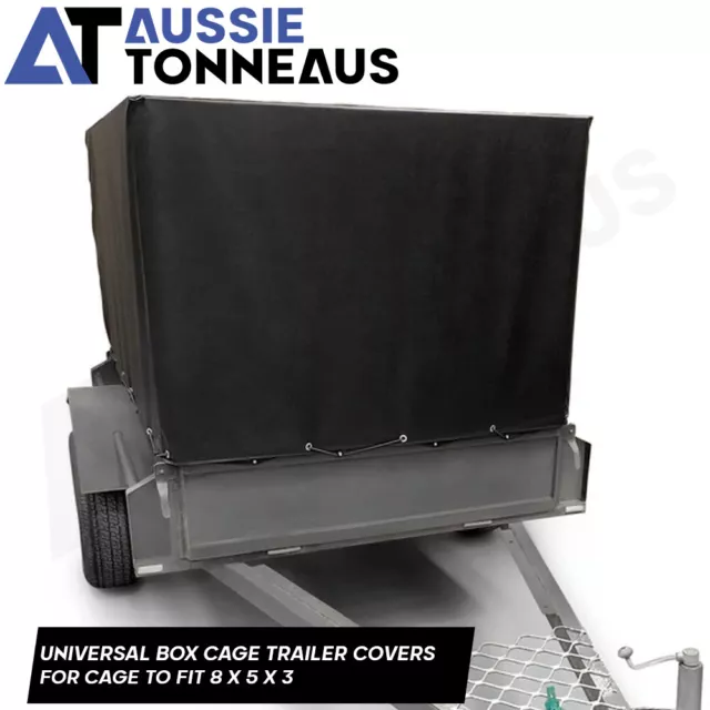 8x5x3 Box Trailer Cage Tonneau Cover  to - 3 Year Warranty - Australian Made