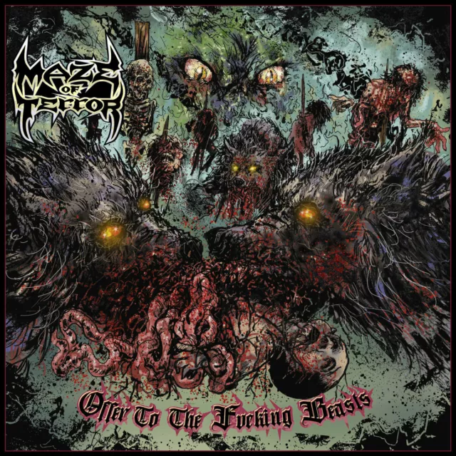 MAZE OF TERROR - Offer to the Fucking Beasts - CD - THRASH/ DEATH METAL