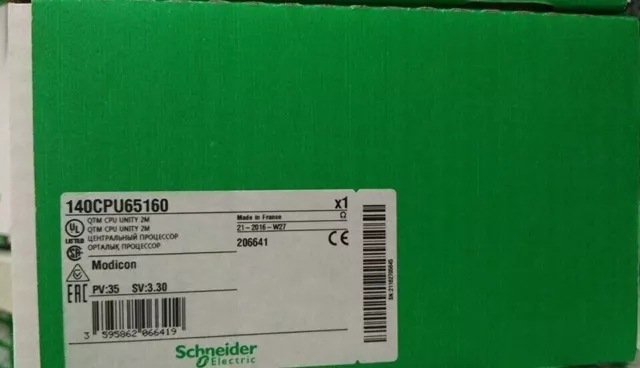 New In Box Schneider 140CPU65160 PLC Module CPU Unity Processor Fast Ship