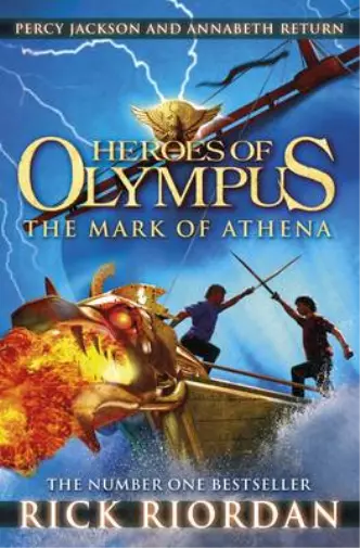 Heroes of Olympus: The Mark of Athena, Riordan, Rick, Used; Good Book