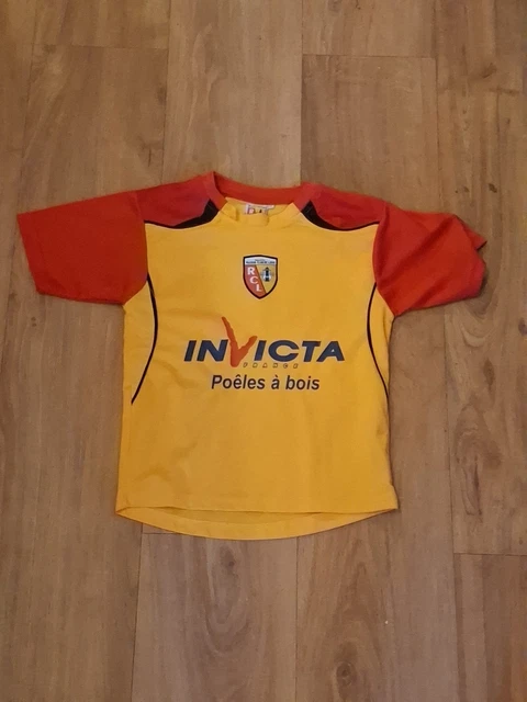 Maillot De Football Enfant Racing Club De Lens Domicile Replica 24/25 Jaune et rouge PUMA