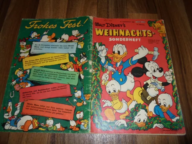 MICKY MAUS ORIGINAL SONDERHEFT # 20 / 1954 -- WEIHNACHTSHEFT / Ehapa Walt Disney