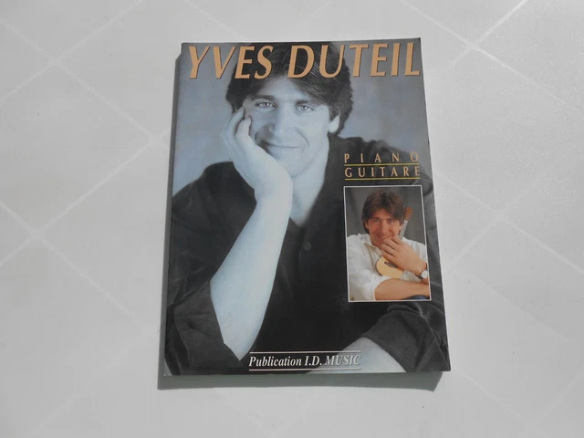 ♫ Livre / Partitions / song book - YVES DUTEIL PIANO / GUITARE ♫