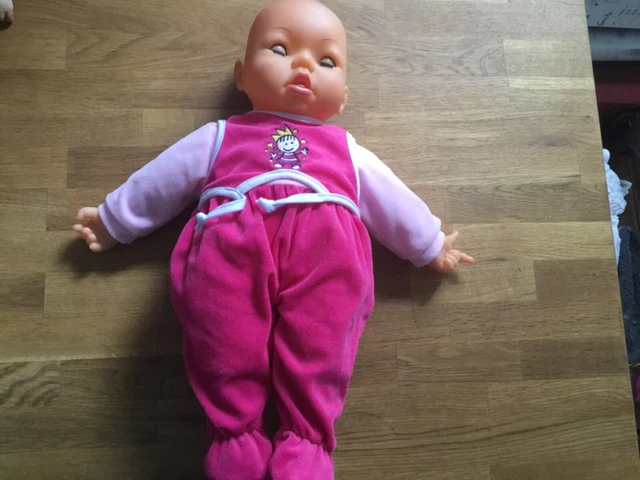 Babypuppe von Bayer 45cm spricht viel 