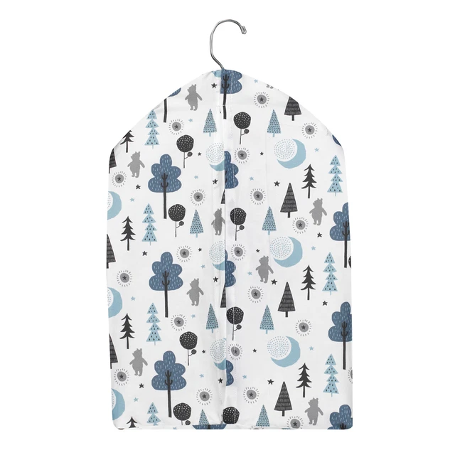 Disney Baby Forever Pooh White/Blue Bear Diaper Stacker by Lambs & Ivy