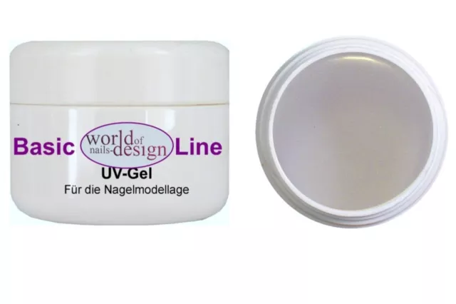 Starker Halt  ✅1 Gel für alles  ✅ UV Nagelgel "3 in1 " ♦ dickviskose 15 ml. Klar