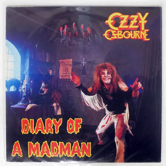 Ozzy Osbourne Diary Of A Madman Jet 25Ap2237 Japan Vinyl Lp