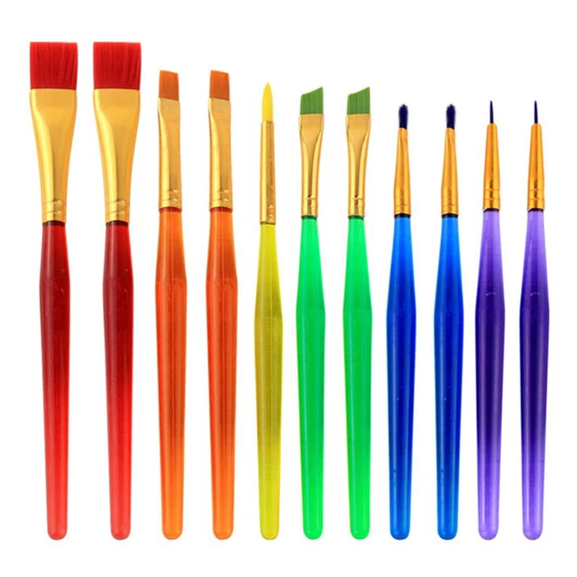 2 Sets/12PCS Anzug Für Kinder Pinsel Für Kleinkinder Kinderanzug Bürste