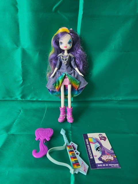 Rainbow Rocks Rarity Crossplay MY LITTLE PONY Equestria Girls Doll Rarity Rainbow Rocks 2013 $35.00 ...