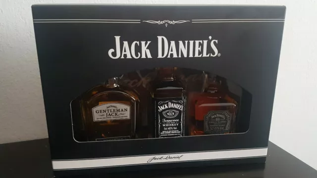 Jack Daniels - 3 x 5cl Geschenkverpackung - Gentleman Jack, No.7, Single Barrel