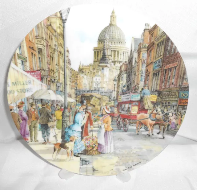 Davenport 'Cries of London' Bradford Exchange plate- 'The Flower Seller'