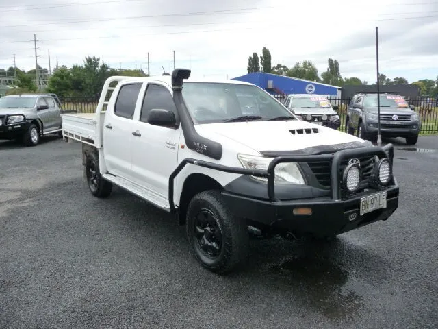 2012 Toyota Hilux WORKMATE 4x4 Dual Cab Ute 3.0 Turbo Diesel Tidy Country Car
