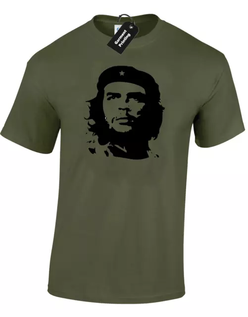 Che Guevara Mens T-Shirt Cuba Revolution Icon Communist Retro Design