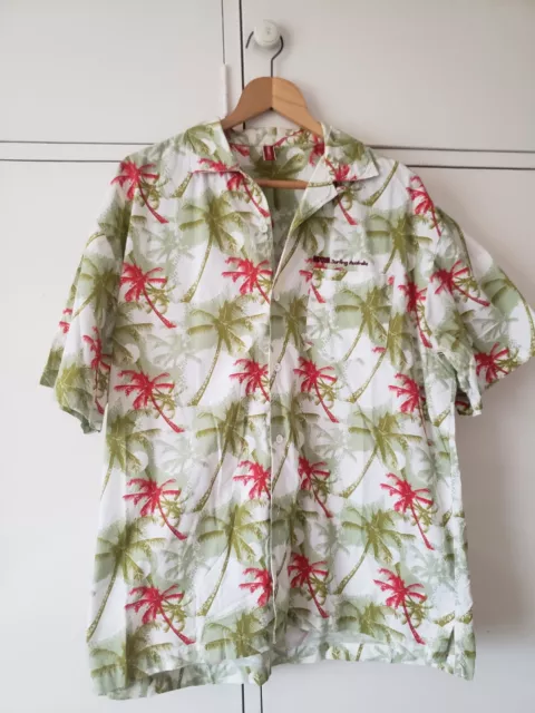 Rip Curl Hawaiian Short Sleeve Button Up Shirt - Mens - Size  Large L