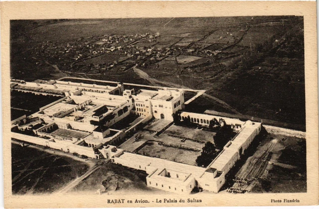 Carte Postale Ancienne Maroc - Rabat, Palais Du Sultan, Illustrateur (années 1900)