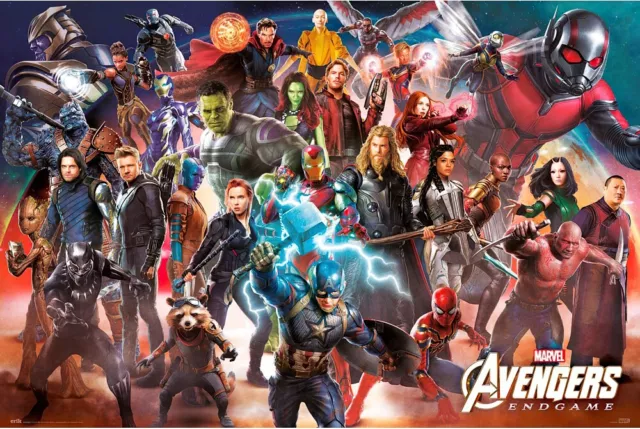 Avengers: Endgame - Movie Poster / Print (All The Avengers - Montage)