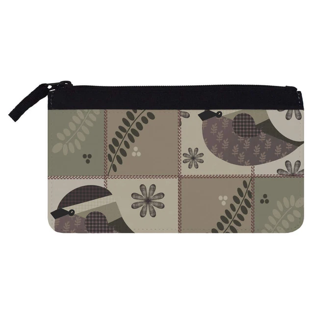 'Patchwork Bird Design' Pencil Case (PC00048051)