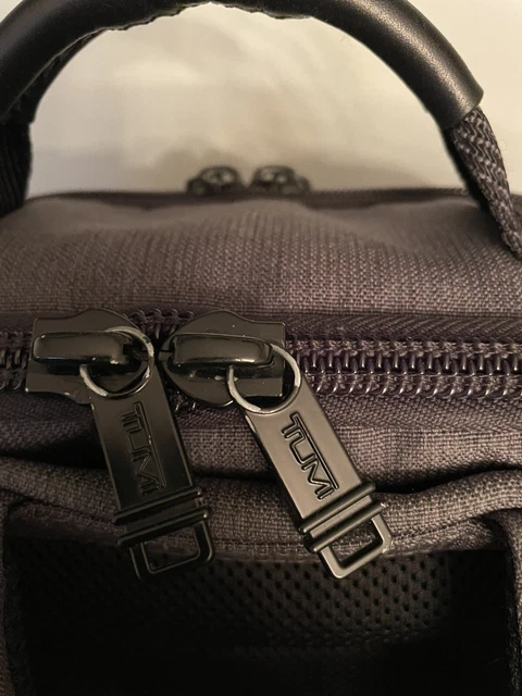 Tumi Alpha Bravo Sheppard Deluxe Backpack - Abthracite - New monogram tag 10