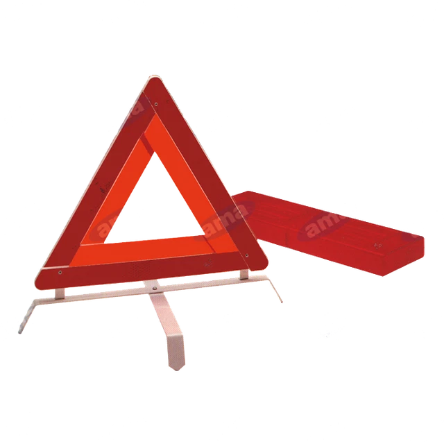 Triangle Pour Véhicule Bloquage avec Base Approuvé Voiture Urgence Défaut Panne
