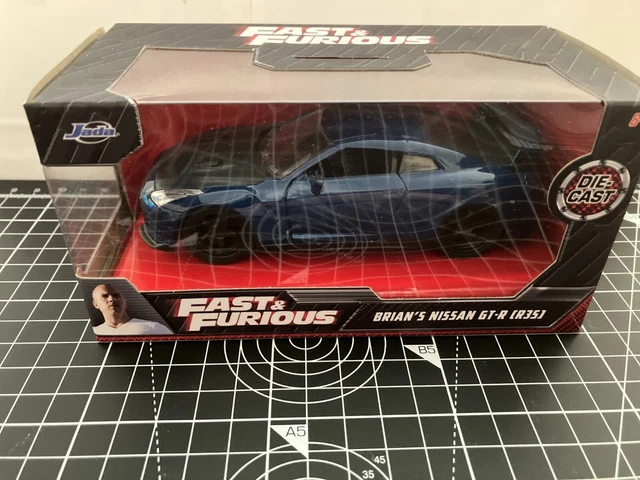 JADA TOYS FAST and Furious Brian's Nissan GT-R ( R35 ) - BNIB £14.99 ...