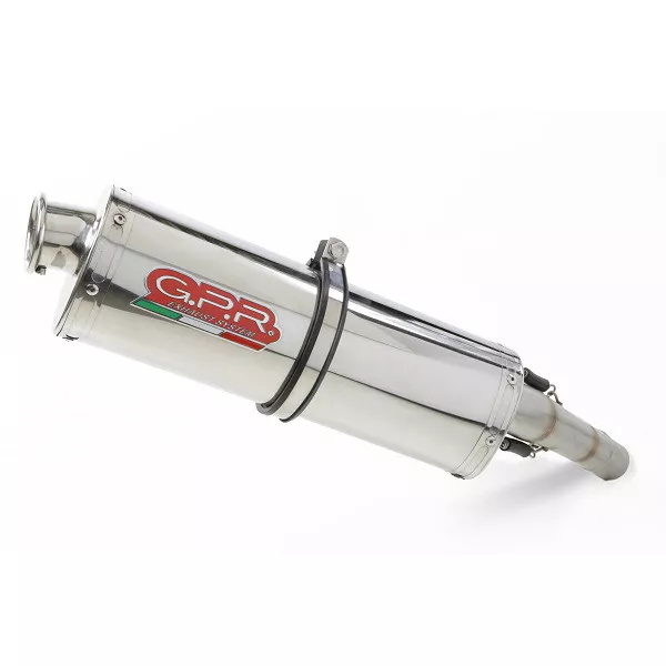 Yamaha Yzf600R Thundercat 96/03 Silencer Stainless Trioval By Gpr Silencer Italy