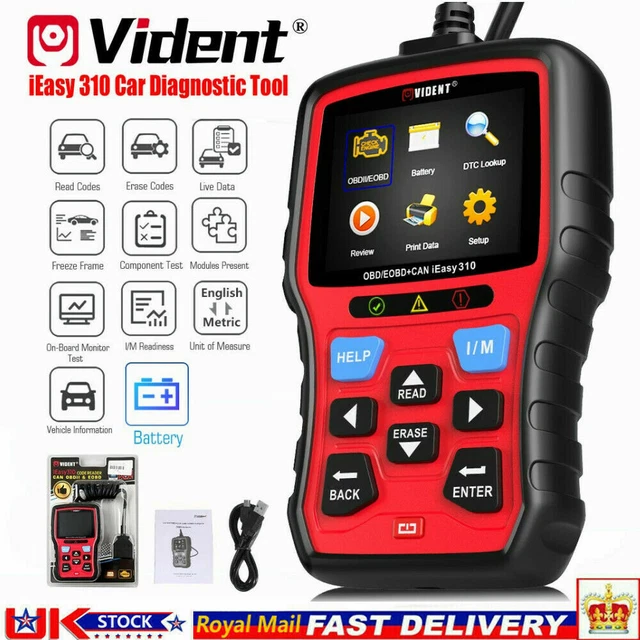 Volvo Code Reader VOLVO XC90 CAR Fault Code Engine Reader & Battery Tester OBD2 Scanner ...